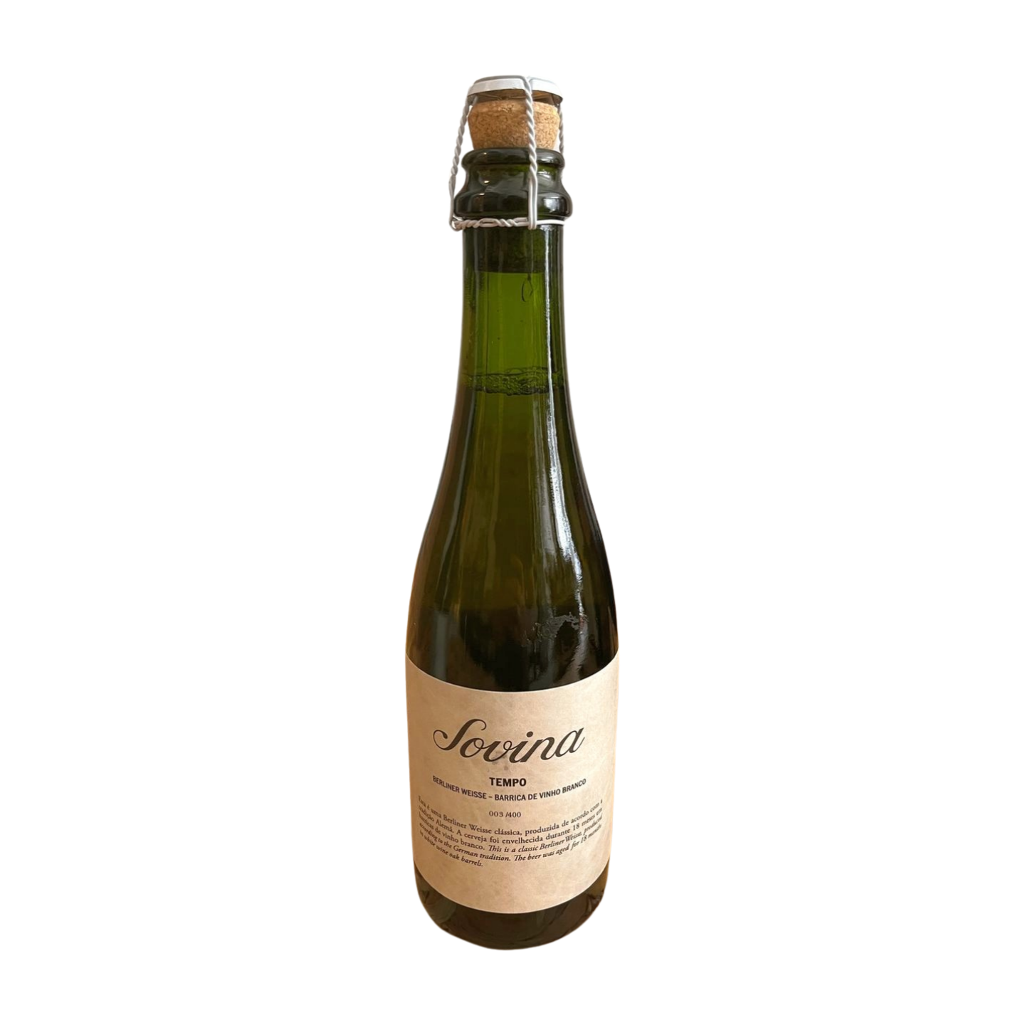 Sovina - Berliner Weisse - Barrica de Vinho Branco - Tempo 37.5cl
