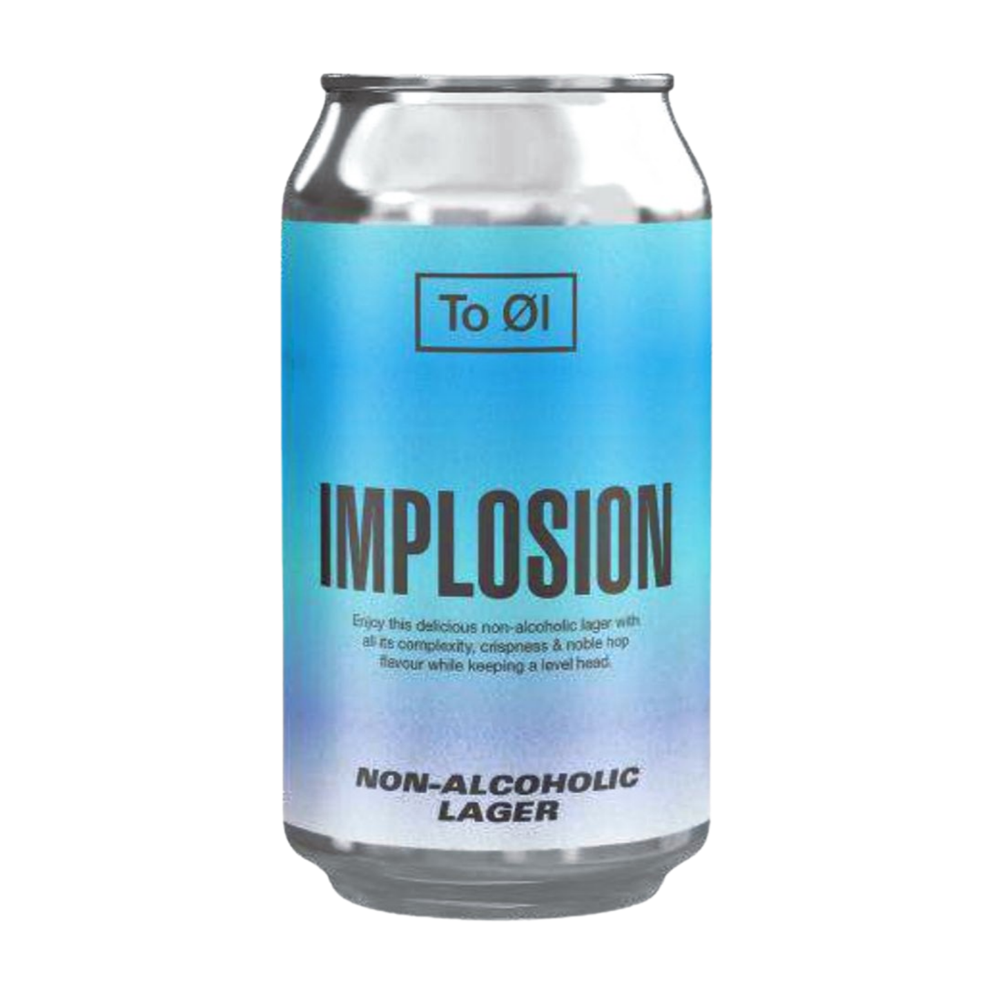 To Øl - Implosion Lager - Non-alcoholic Beer 330ml