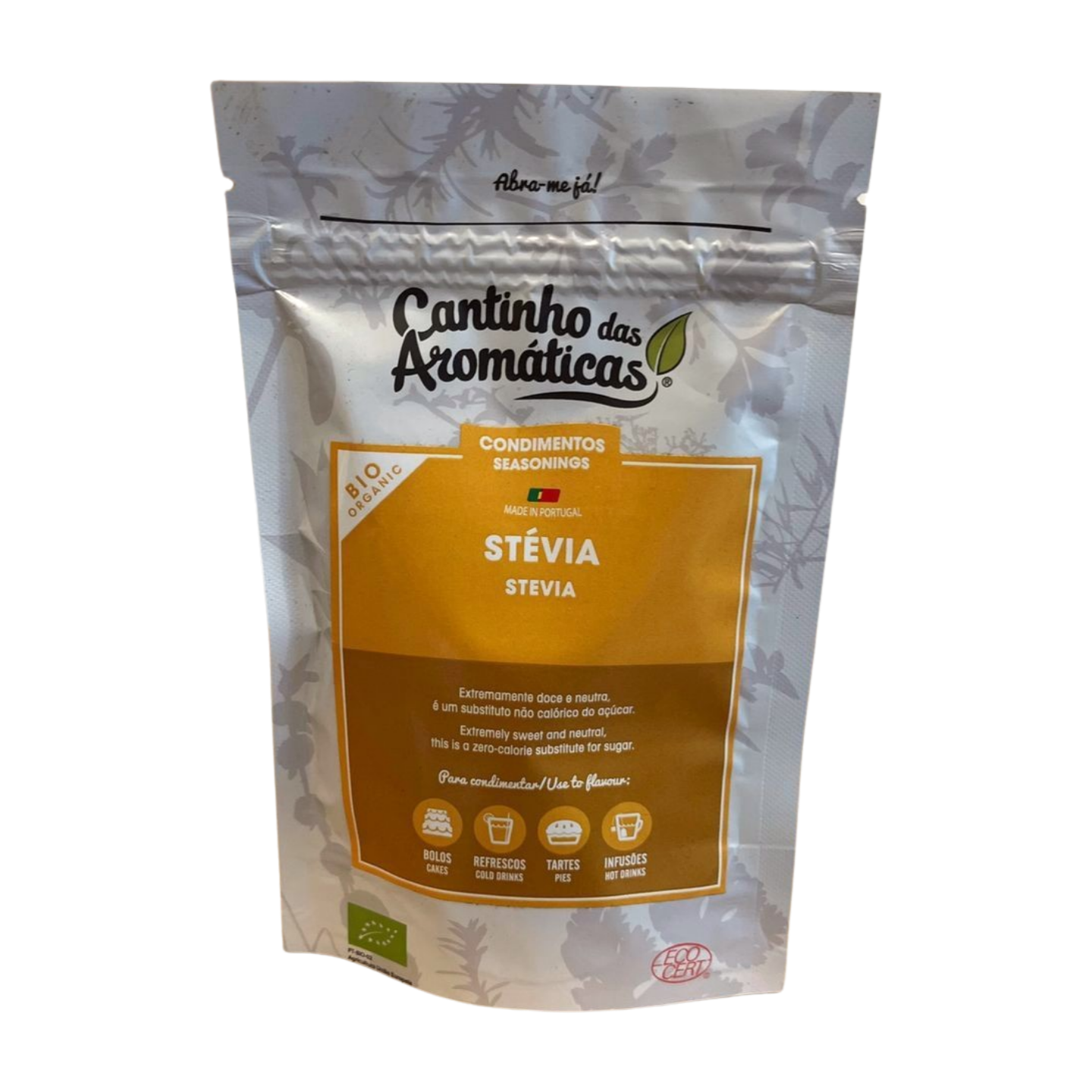 Cantinho das Aromáticas - Stévia Stevia 20g