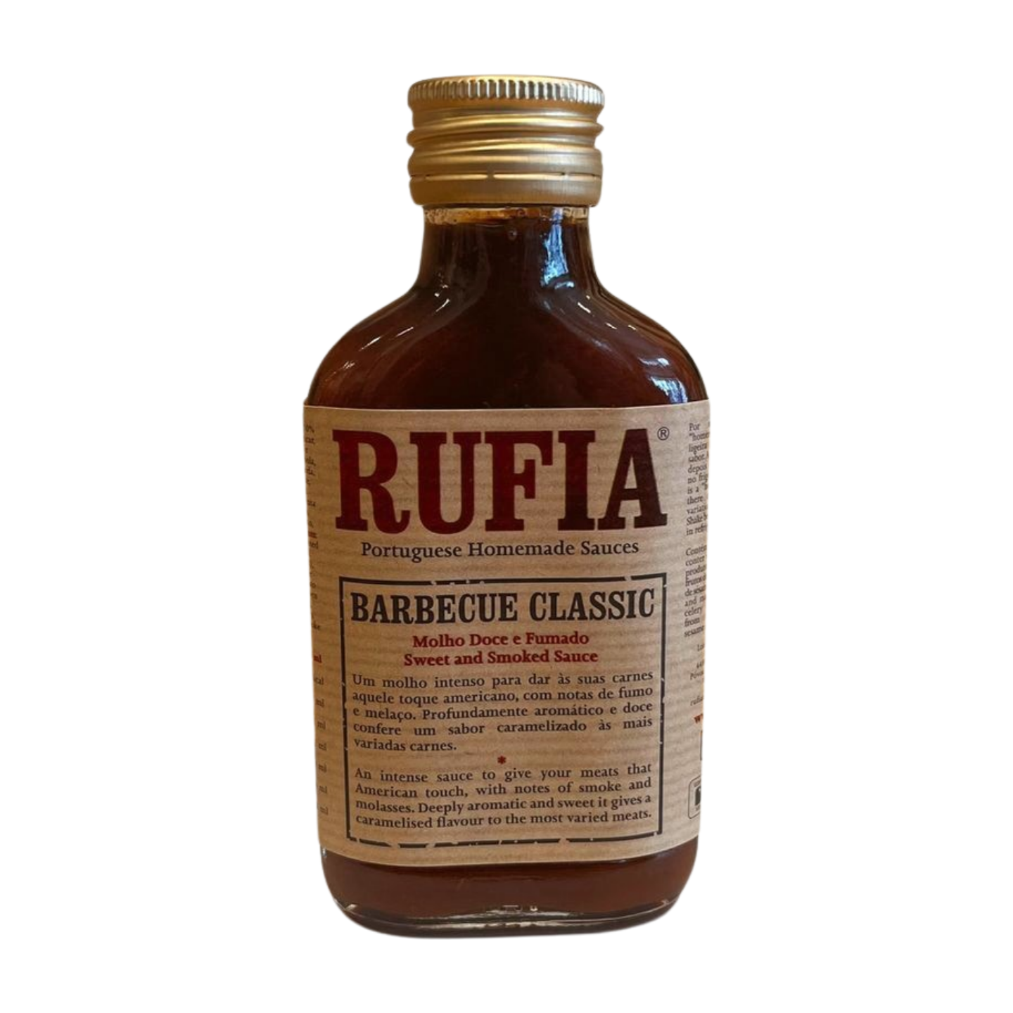 Rufia Barbecue Classic Hot Sauce 100ml Rufia Barbecue Classic Hot Sauce 100ml