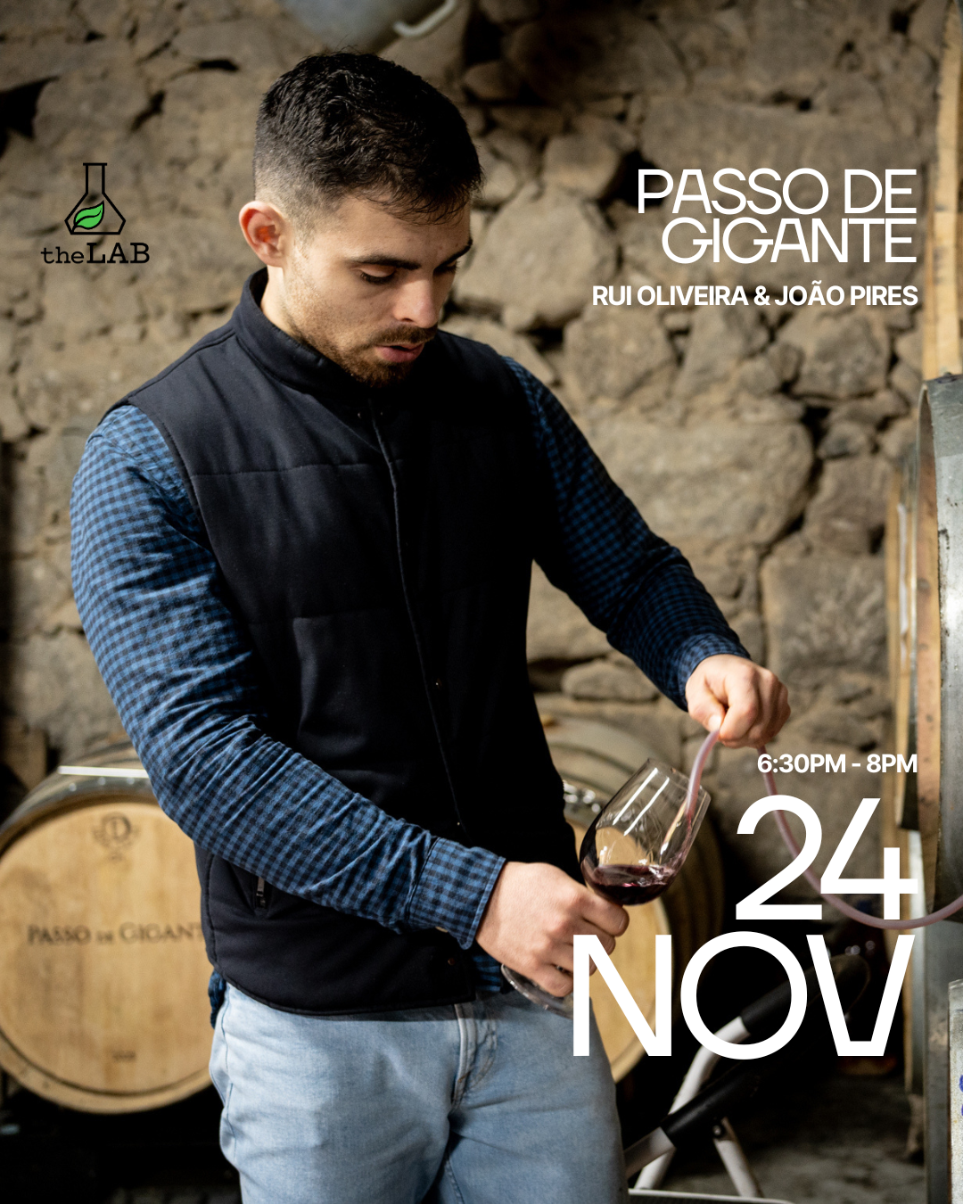 24.11 | Passo de Gigante Wine Tasting