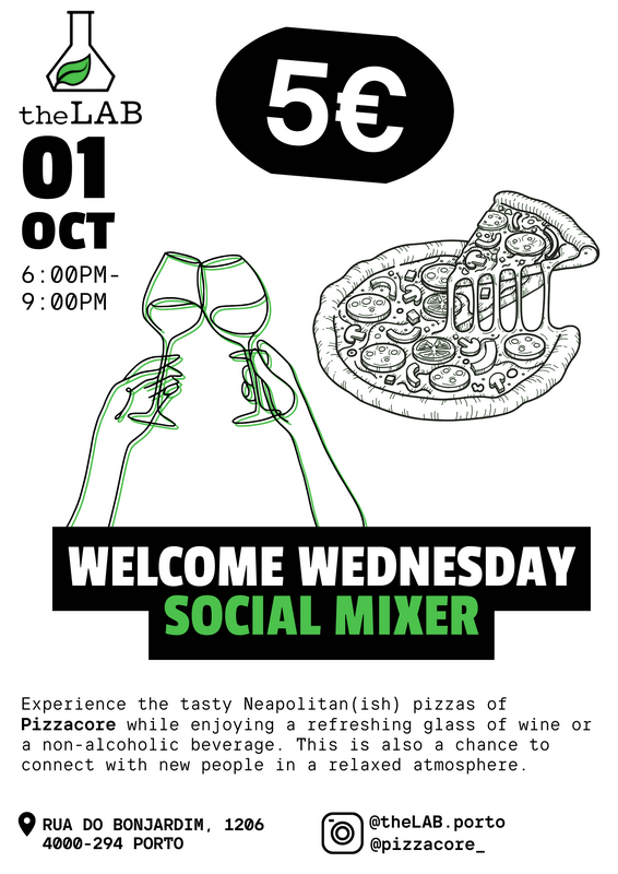 01 October | Welcome Wednesday Social Mixer
