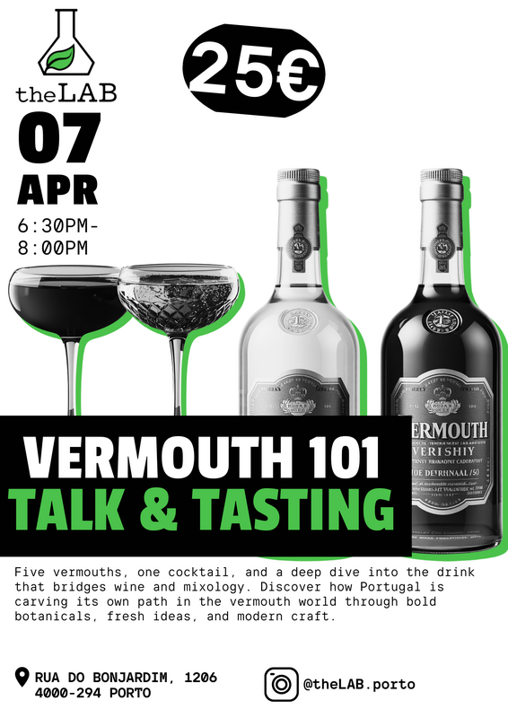 07 April | Vermouth 101 Talk and Tasting