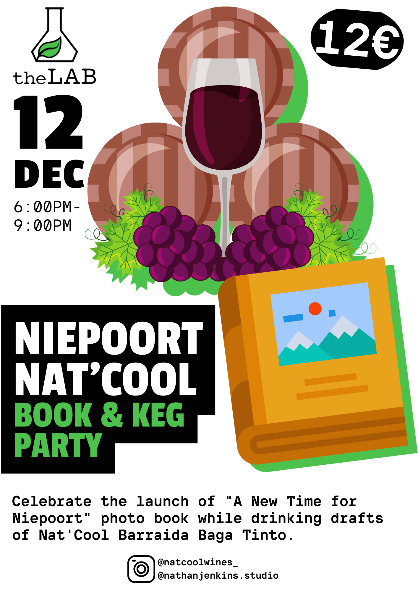 12 December | Niepoort Nat'Cool Book Launch and Keg Party