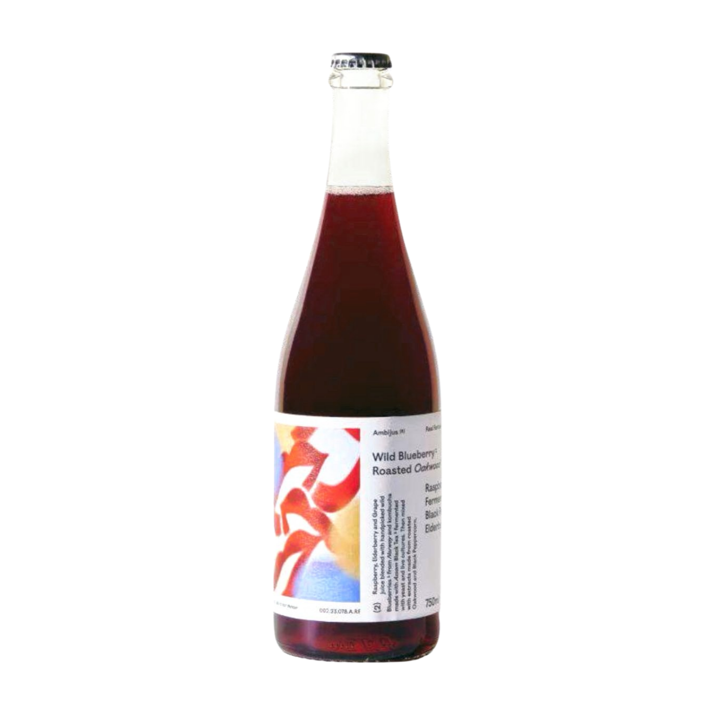 Ambijus - Real Fantasy - Non-alcoholic Kombucha, Elderberry, Raspberry 750ml