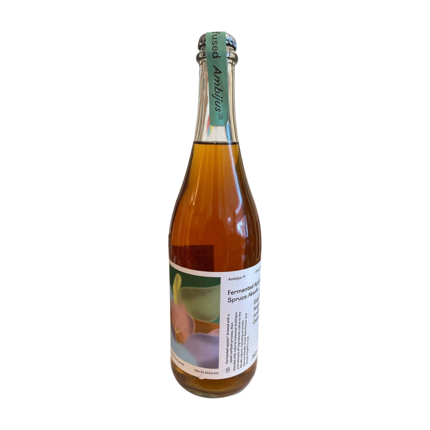 Ambijus - Clearly Confused - Non-alcoholic Fermented Apple Spruce Needle 750ml
